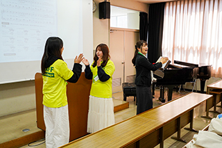 3/27 模擬授業「音と音楽で遊ぼう♪」