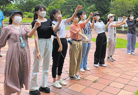 名古屋市鶴舞公園との共同企画「花育プロジェクト」