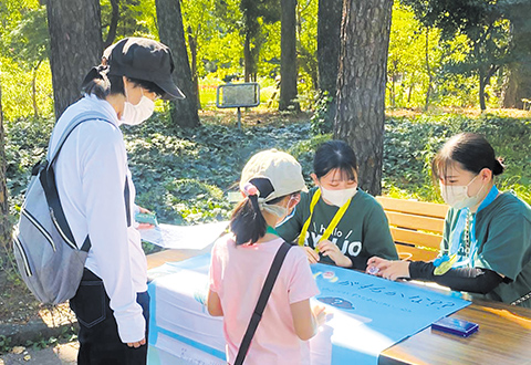 名古屋市鶴舞公園との共同企画「花育プロジェクト」